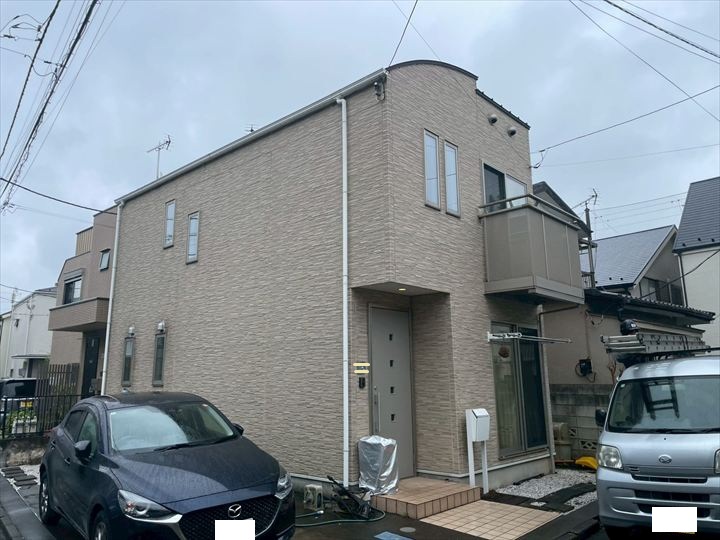 練馬区高松にて目地の劣化について調査のご依頼！目地打ち替え工事をご提案！